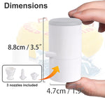 3 in 1 Portable Type-C Charged Air Pump Vacuum Bag Sealer with 3 Different Nozzles and LED Light