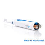 Wellness Oral Care Portable Sonic Battery Electric Toothbrush with Auto Timer