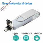 Xoombot 64GB Photo Stick Flash Drive 3 in 1 USB Picture Keeper