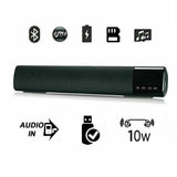 TV Home Theater Soundbar 10W Bluetooth Speaker with Built-in Subwoofer