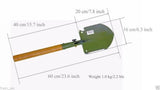 Original Chinese Military Shovel Survival Tool WJQ-308