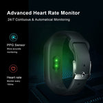 IP68 Waterproof Smart Activity Tracker with Heart Rate, Blood Pressure Monitor, Temperature Check