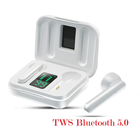 Bluetooth 5.0 Earbuds Wireless Earphones LED Battery Display TWS Stereo Deep Bass in-Ear Headphones Earbuds,